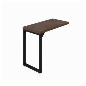 Mesa AUXILIAR SIMPLES PÉ QUADRO 0,90m MARSALA/PRETO – 25419