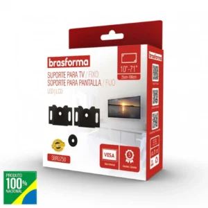 Suporte universal para tv fixo 10" - 71" - BRASFORMA