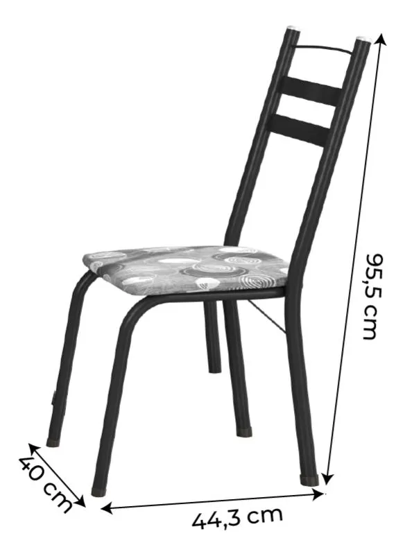 MESA GRANITO 75X75 4 CAD - Imagem 3