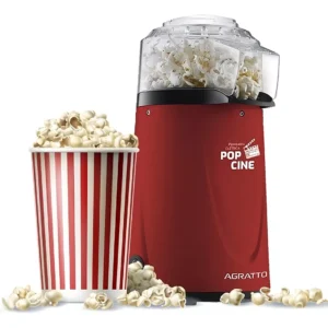 Pipoqueira Elétrica Pop Cine Manteiga Vermelha Agratto 110v Cor Vermelho 127V